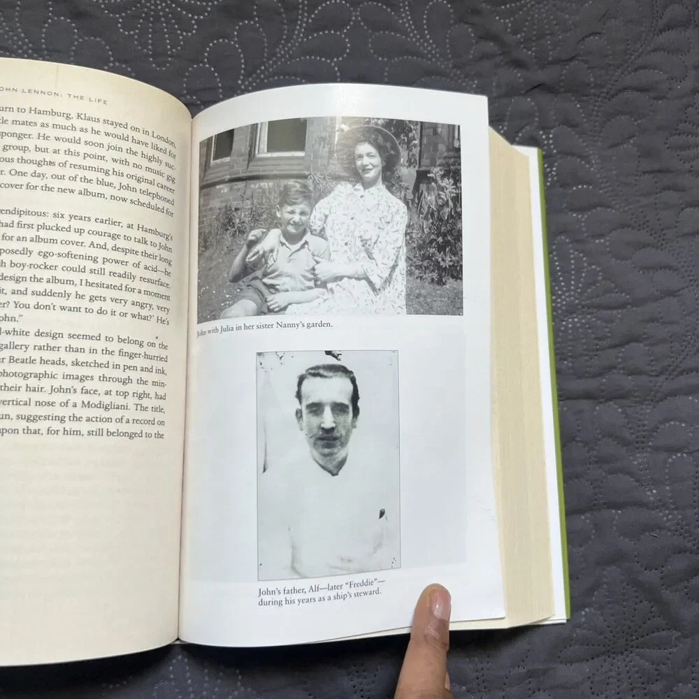 John Lennon: the Life by Philip Norman (2008, Hardcover) 1st Edition Collectible